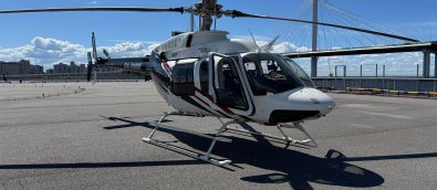 Обзор Bell 407GX в Санкт-Петербурге