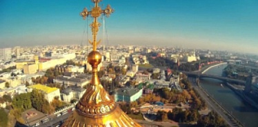 Обзорный полет на вертолете над Москвой